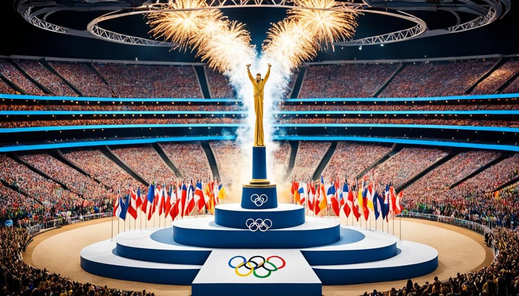 Olimpiade dengan hadiah kehormatan terbesar