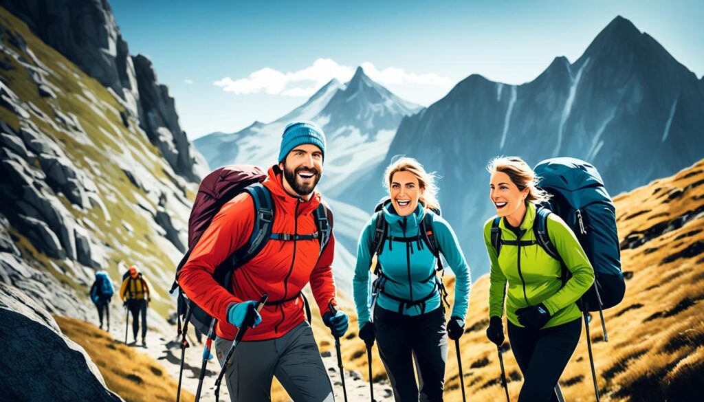 Trekking gunung