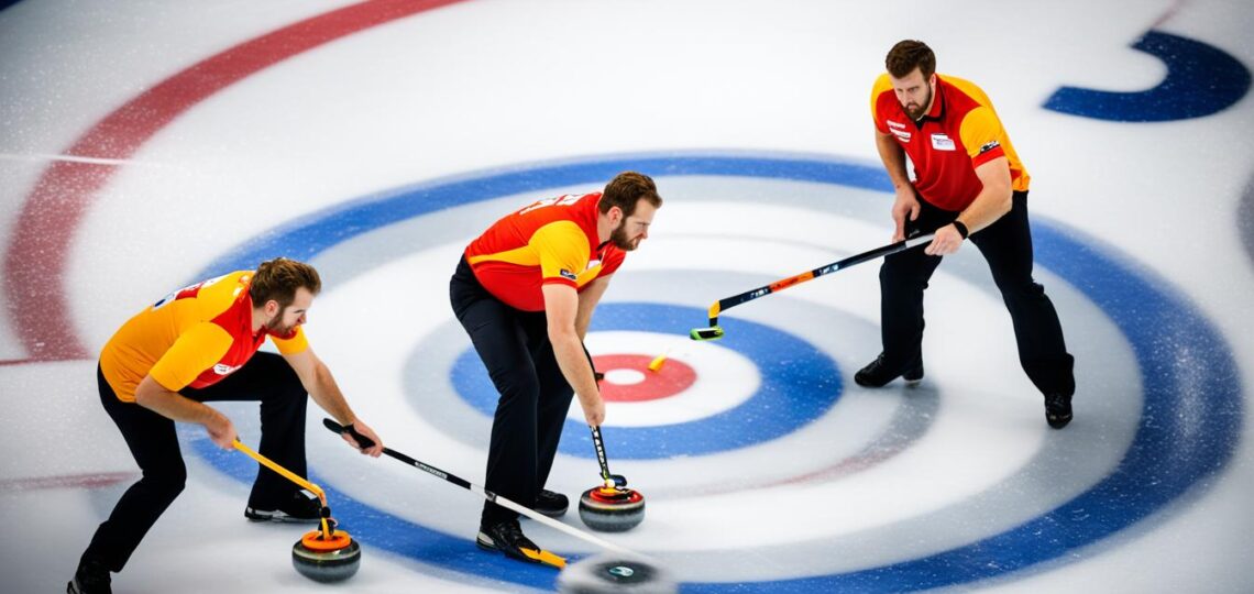 Curling olahraga strategi dan ketepatan