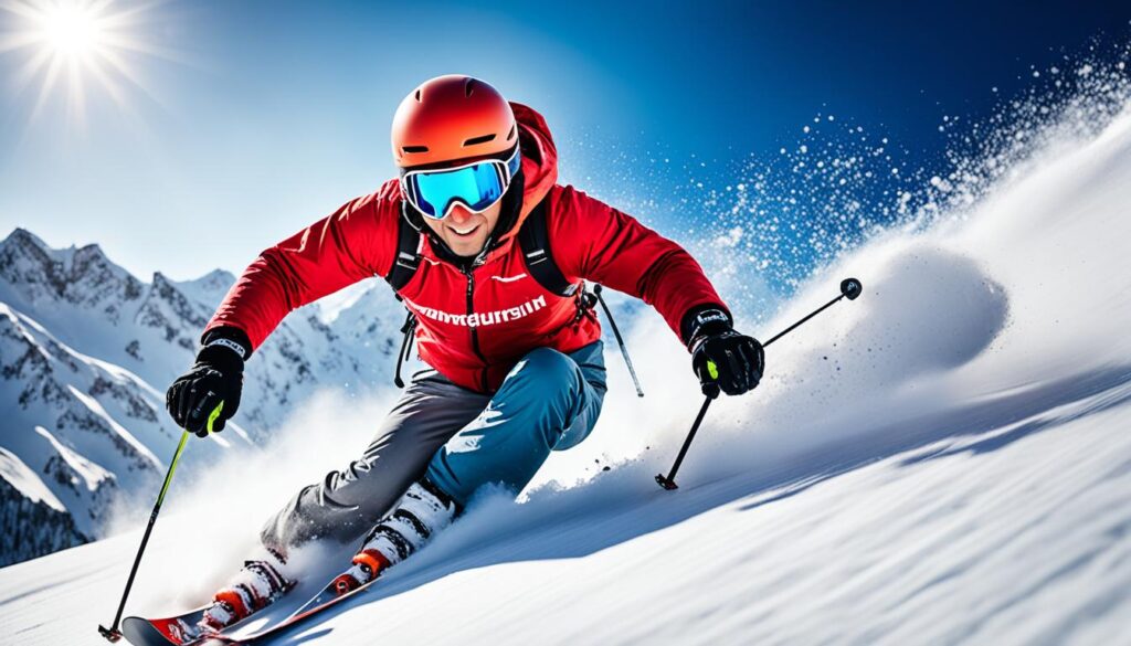 Skiing