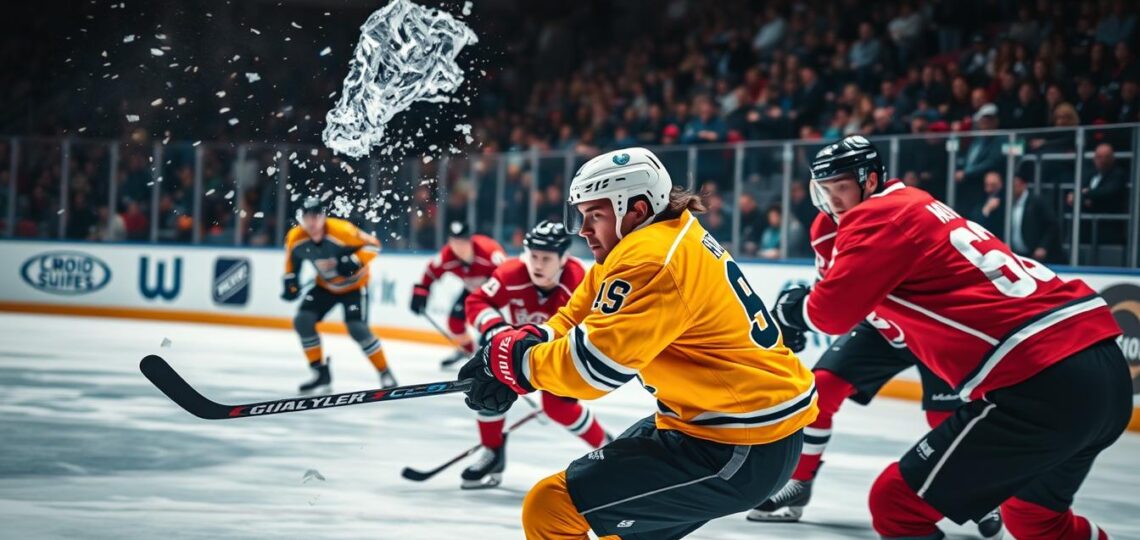 Ice Hockey Action